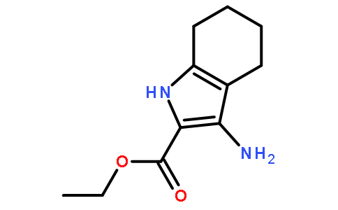 1H-Indole-2-carboxylic acid, 3-amino-4,5,6,7-tetrahydro-, ethyl ester