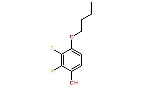 1-羟基-4-丁氧基-2,3-二氟苯