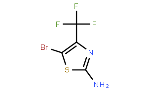 5-溴-4-（三氟甲基）噻唑-2-胺