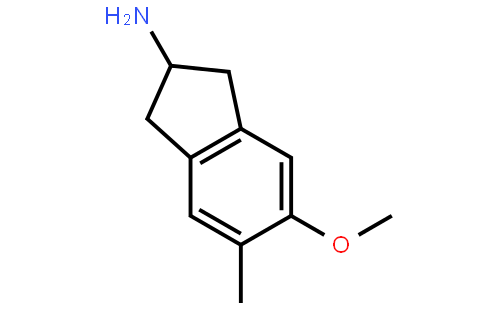 5-Methoxy-6-methyl-2,3-dihydro-1H-inden-2-amine