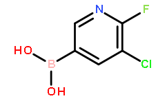 5-氯-6-氟吡啶-3-硼酸