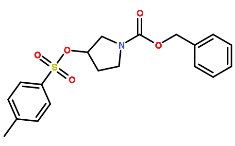 benzyl (3R)-3-(4-methylphenyl)sulfonyloxypyrrolidine-1-carboxylate
