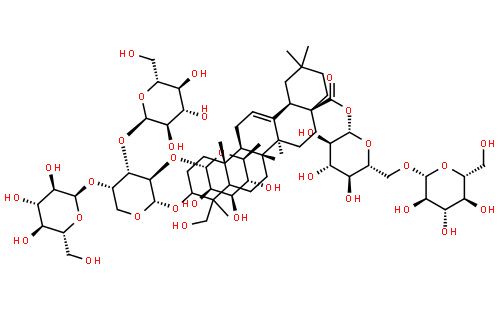 灰毡毛忍冬皂苷乙