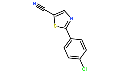 2-(4-Chlorophenyl)thiazole-5-carbonitrile
