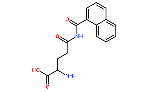 (S)-5-(1-Naphthamido)-2-amino-5-oxopentanoic acid