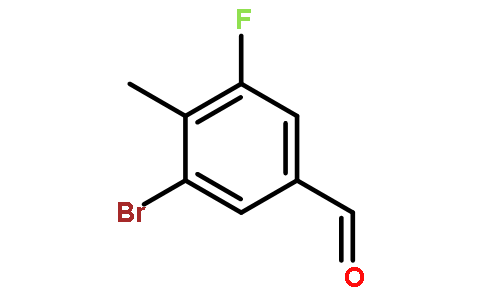 5-Bromo-3-fluoro-4-methylbenzaldehyde