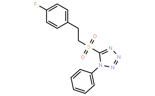 5-(4-氟苯乙基磺酰基-1-苯基-1H-四唑