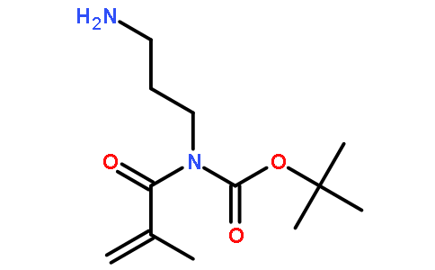 tert-Butyl (3-aminopropyl)(methacryloyl)carbamate