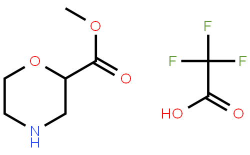 Methyl morpholine-2-carboxylate 2,2,2-trifluoroacetate
