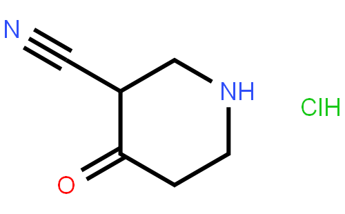 4-Oxopiperidine-3-carbonitrile hydrochloride