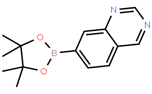 7-(4,4,5,5-tetramethyl-1,3,2-dioxaborolan-2-yl)quinazoline