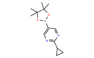 2-cyclopropyl-5-(4,4,5,5-tetraMethyl-1,3,2-dioxaborolan-2-yl)pyriMidine
