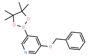 3-(苄氧基)-5-(4,4,5,5-四甲基-1,3,2-二氧硼戊烷-2-基)吡啶