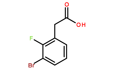 3-Bromo-2-fluorophenylacetic acid