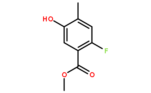 Methyl 2-fluoro-5-hydroxy-4-methylbenzoate