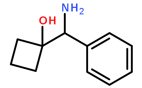 1-(amino(phenyl)methyl)cyclobutanol