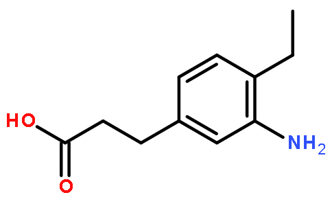 3-(3-amino-4-ethylphenyl)propanoic acid