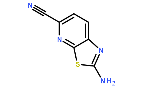 2-aminothiazolo[5,4-b]pyridine-5-carbonitrile
