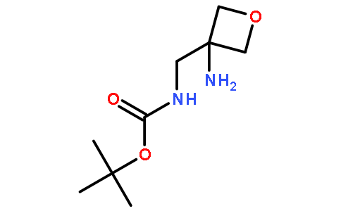 tert-butyl N-[(3-aminooxetan-3-yl)methyl]carbamate