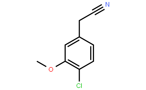 2-(4-Chloro-3-methoxyphenyl)acetonitrile