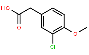 3-氯-4-甲氧基苯乙酸