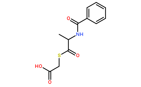 N-Benzoyl-D-Alanylthioglycolic Acid