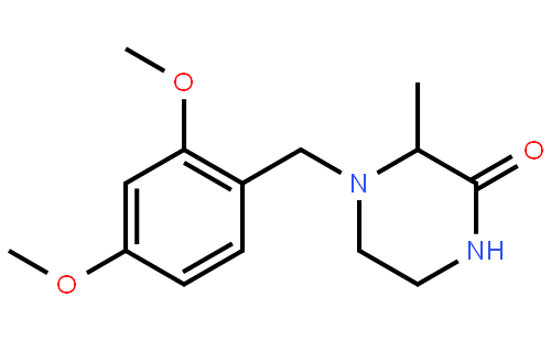 (R)-4-(2,4-Dimethoxybenzyl)-3-methylpiperazin-2-one