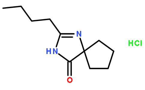 2-丁基-1,3-二氮杂螺环-[4,4]壬-1-烯-4酮