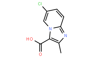 6-氯-2-甲基-咪唑并[1,2-A]吡啶-3-羧酸