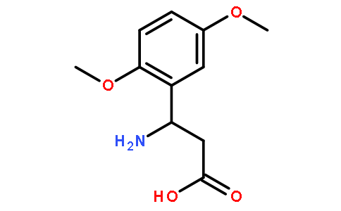 3-Amino-3-(2,5-dimethoxy-phenyl)-propionic acid