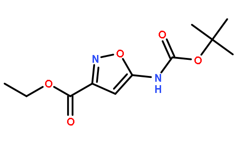 Ethyl 5-((tert-butoxycarbonyl)amino)isoxazole-3-carboxylate