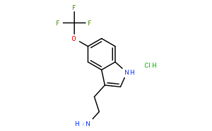 2-(5-(trifluoromethoxy)-1H-indol-3-yl)ethanamine hydrochloride