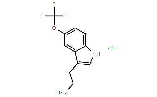 5-(Trifluoromethoxy)-1H- indole-3-ethanamine HCL