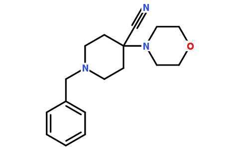 1-Benzyl-4-morpholinopiperidine-4-carbonitrile