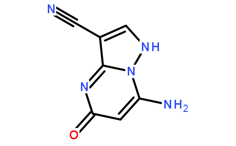 7-Amino-4,5-dihydro-5-oxo-pyrazolo[1,5-a]pyrimidine-3-carbonitrile