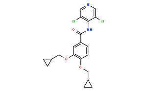 N-(3,5-二氯吡啶-4-基)-3,4-双环丙基甲氧基苯甲酰胺