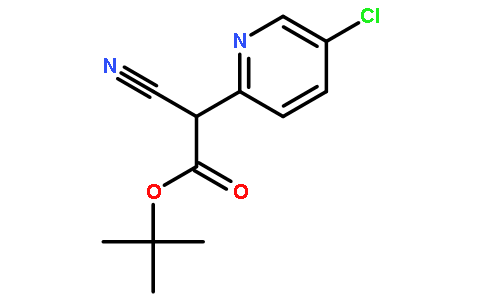 tert-Butyl 2-(5-chloropyridin-2-yl)-2-cyanoacetate