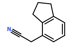2-(2,3-dihydro-1H-inden-4-yl)acetonitrile