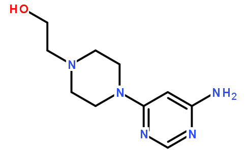 2-(4-(6-aminopyrimidin-4-yl)piperazin-1-yl)ethanol