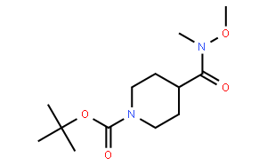 1-boc-4-(methoxy(methyl)carbamoyl)piperidine