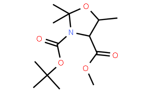 (4R,5R)-3-叔丁基 4-甲基 2,2,5-三甲基噁唑啉-3,4-二羧酸酯