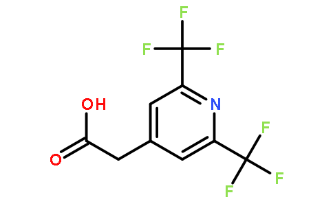 4-Pyridineacetic acid,2,6-bis(trifluoromethyl)-