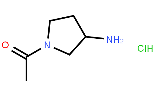 1-(3-Aminopyrrolidin-1-yl)ethanone hydrochloride