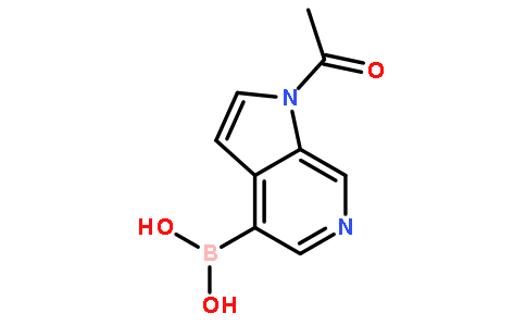 (1-Acetyl-1H-pyrrolo[2,3-c]pyridin-4-yl)boronic acid
