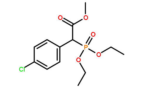 (Diethoxy-phosphoryl)-(4-chloro-phenyl)-acetic acid methyl ester