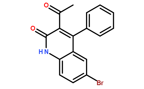 3-Acetyl-6-bromo-4-phenylquinolin-2(1H)-one