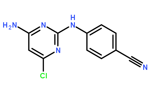 4-((4-Amino-6-chloropyrimidin-2-yl)amino)benzonitrile