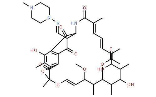 醌式利福平(cas:13983-13-6) 结构式图片