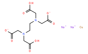 乙二胺四乙酸銅二鈉鹽；EDTA 銅鈉鹽；乙二胺四乙酸二鈉銅