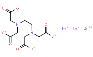 乙二胺四乙酸锌钠盐；EDTA锌钠